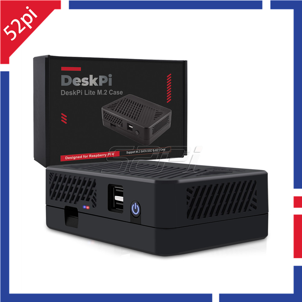 52Pi DeskPi Lite NAS Case with - огляд і ціна Deskpi Super6C