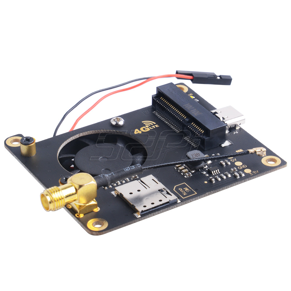 52Pi Raspberry Pi 3G 4G Hat US - огляд і ціна Deskpi Super6C