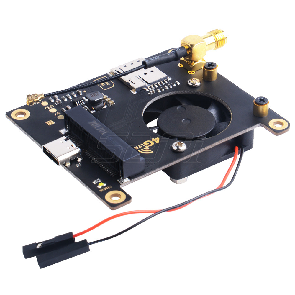 52Pi Raspberry Pi 3G 4G Hat US - огляд і ціна Deskpi Super6C