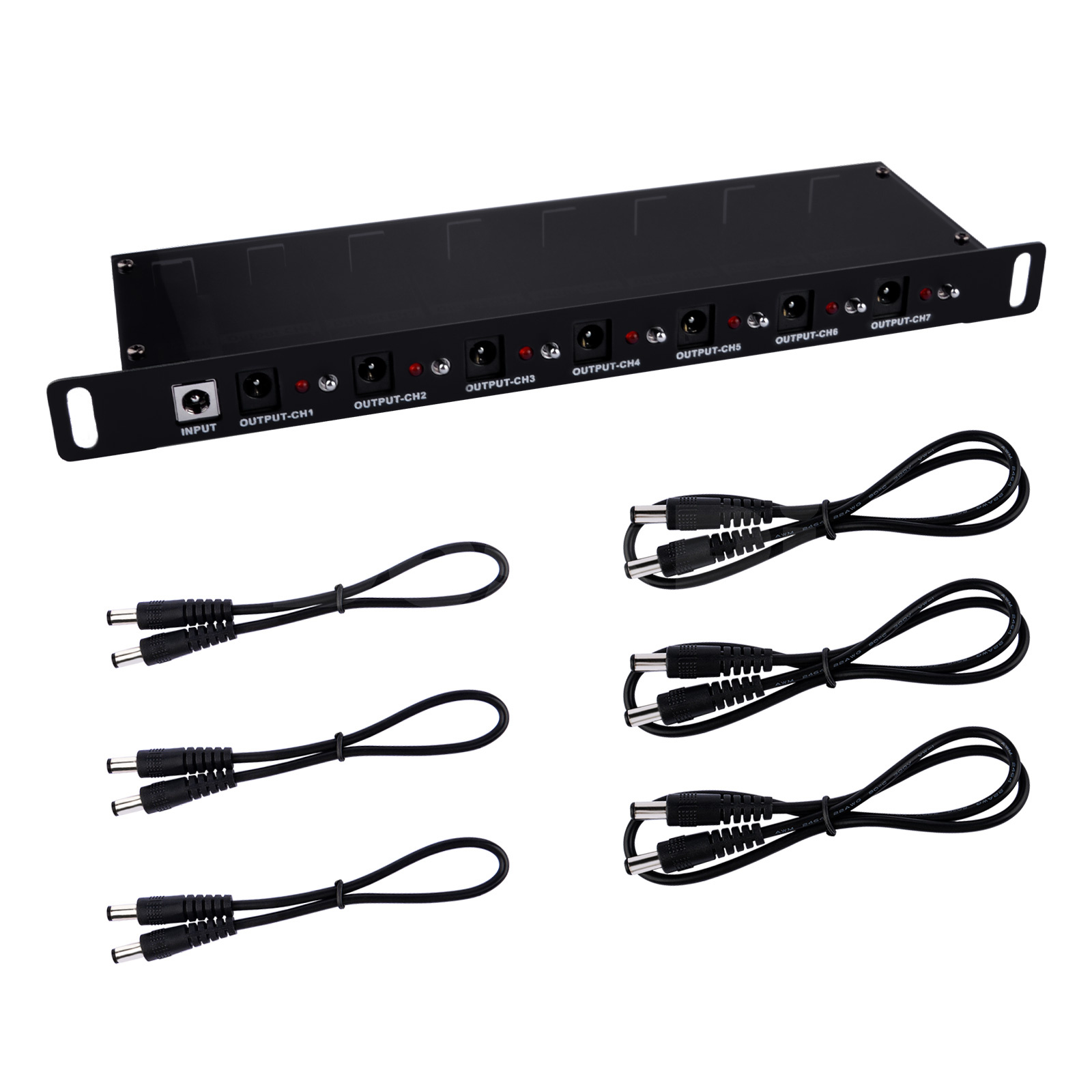 DeskPi DC PDU Lite 7-CH 0.5U f - огляд і ціна Deskpi Super6C