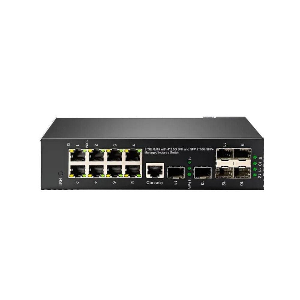 Industrial-grade 10G managed P - огляд і ціна Sfp+ 10G Managed Switch 8 Port
